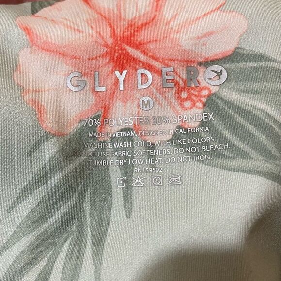 🌺 Glyder High Power Tropical Bloom Leggings - Picture 4 of 6
